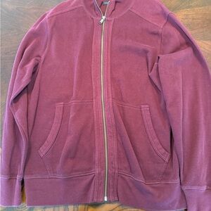 Purple Full-Zip Jacket